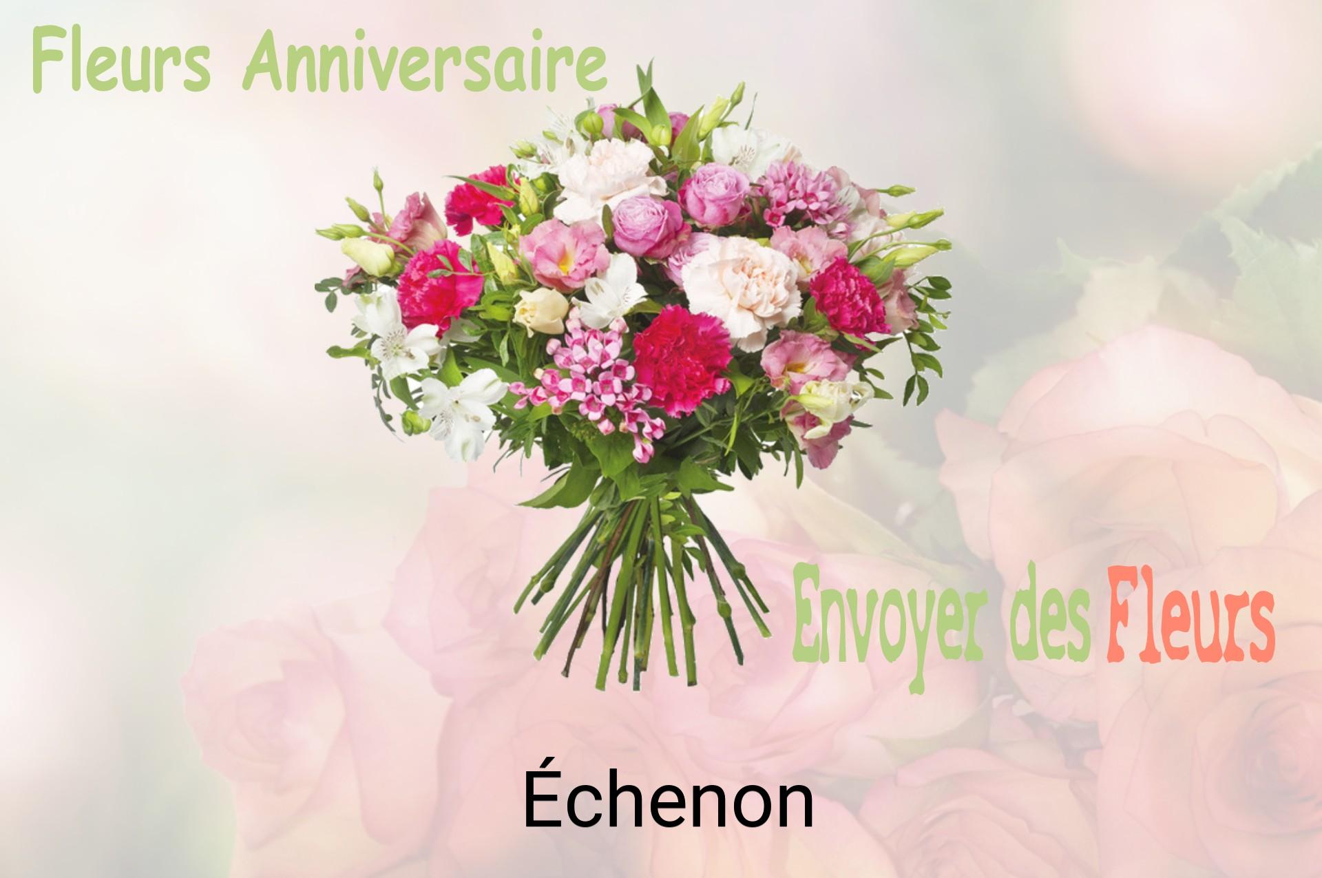 Bouquet de fleurs d’anniversaire livré à Échenon
