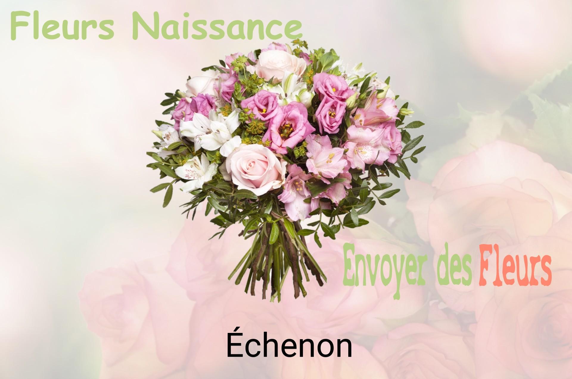 Bouquet de fleurs de naissance livré à Échenon